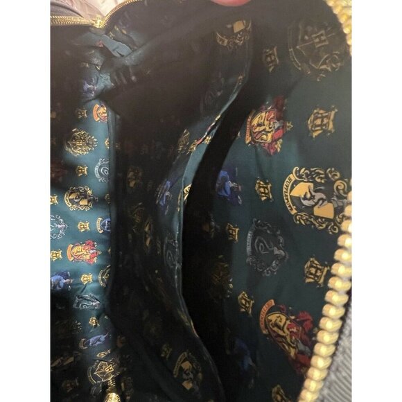 Harry Potter TRILOGY SERIES 2 Triple Pocket Loungefly Wizardry Mini Backpack NWT - Picture 7 of 12